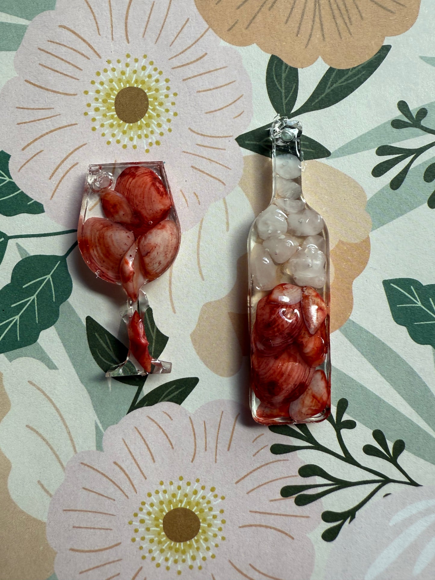 Crystal Charm Keychain