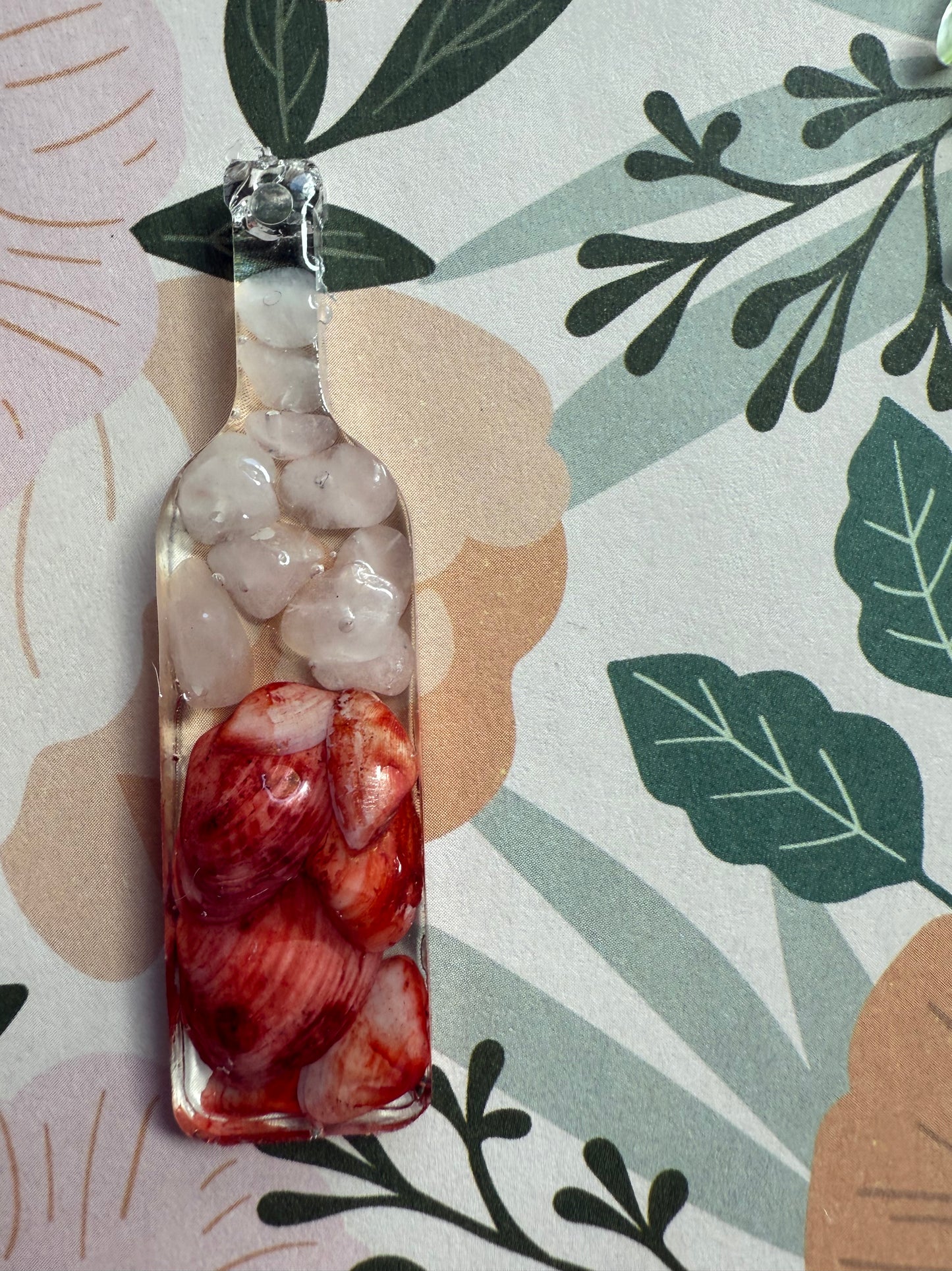 Crystal Charm Keychain