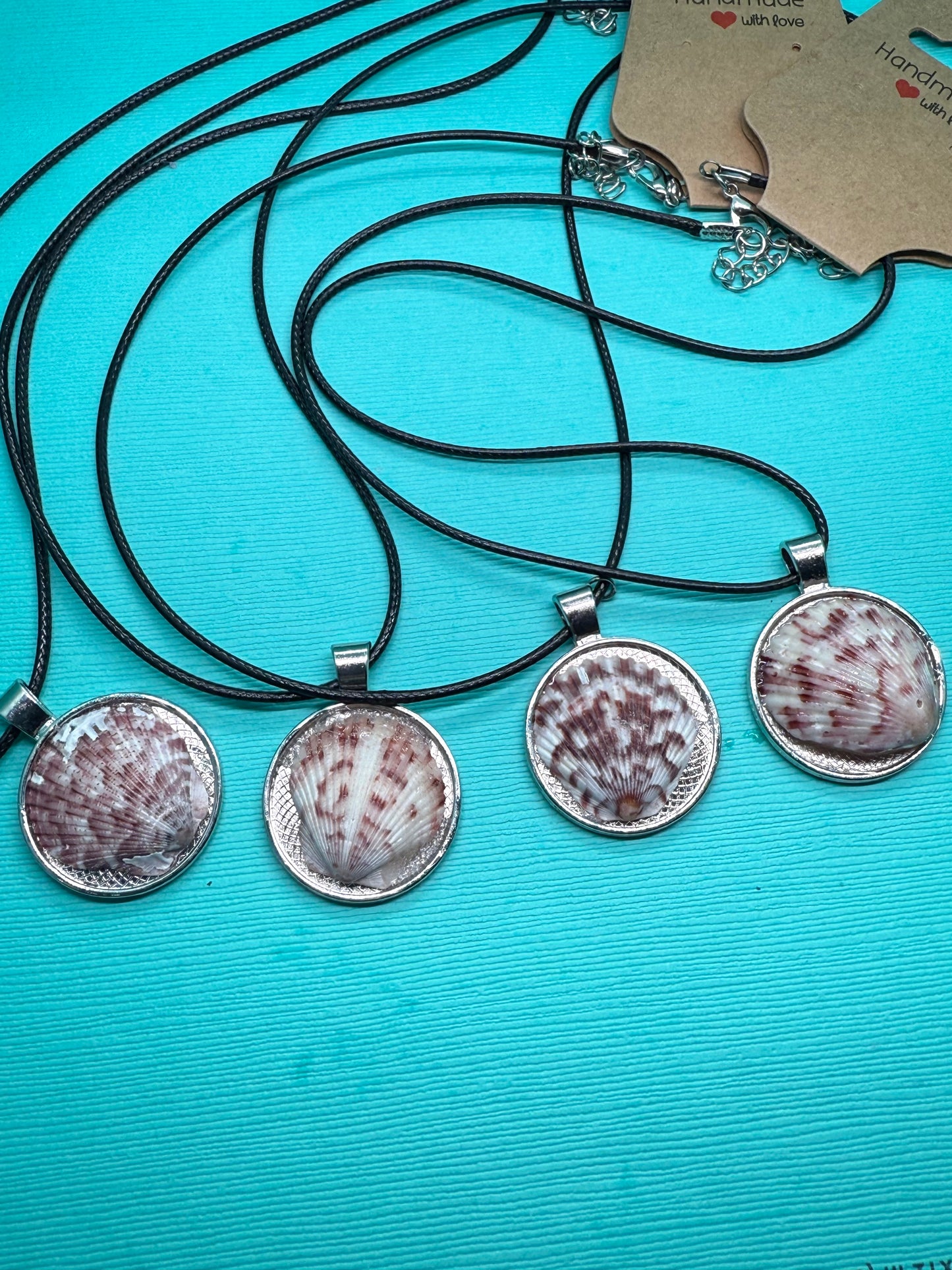 Striped Sanibel Serenity Necklace ๐ ๐๏ธ