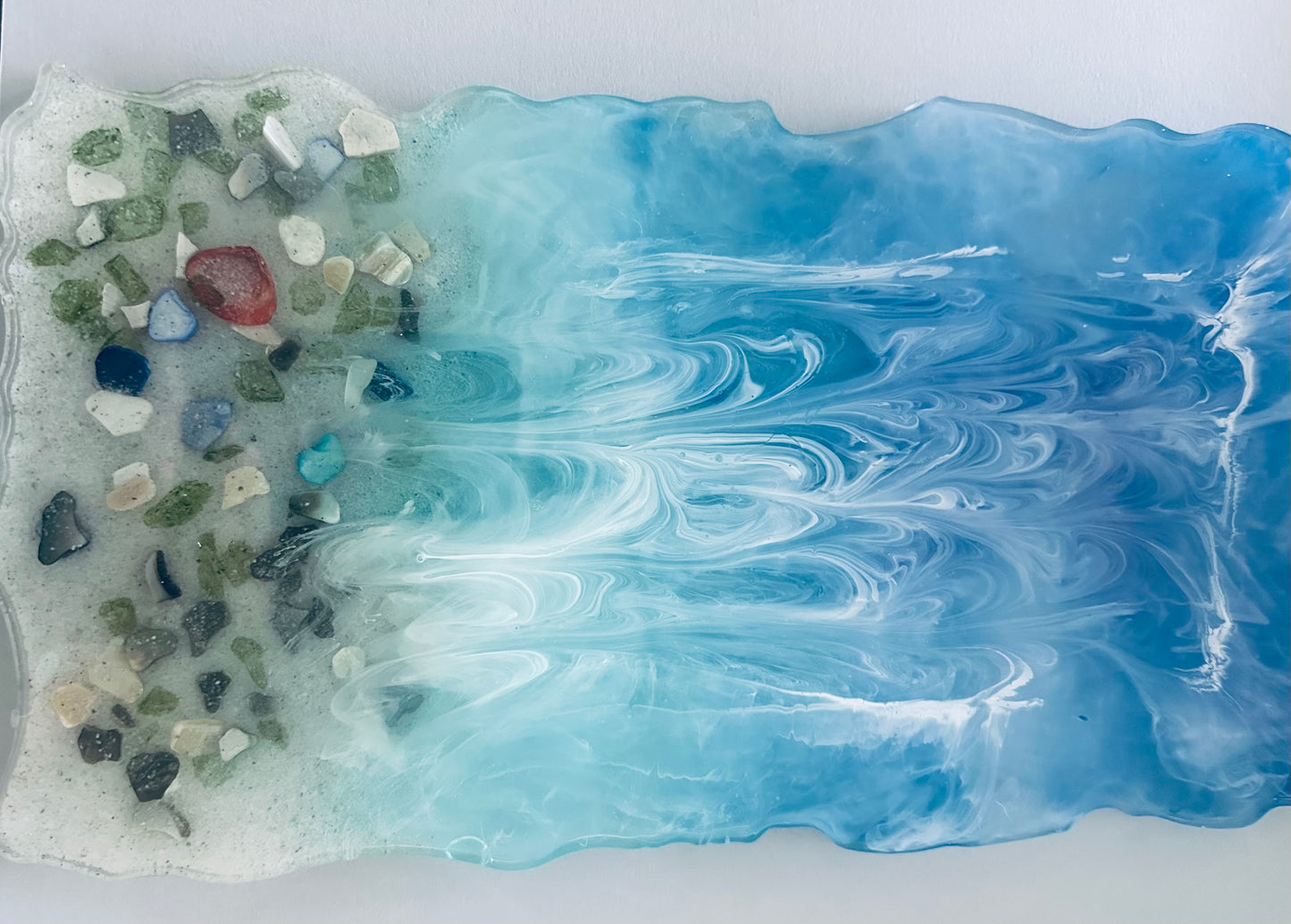 Ocean Breeze Resin Tray