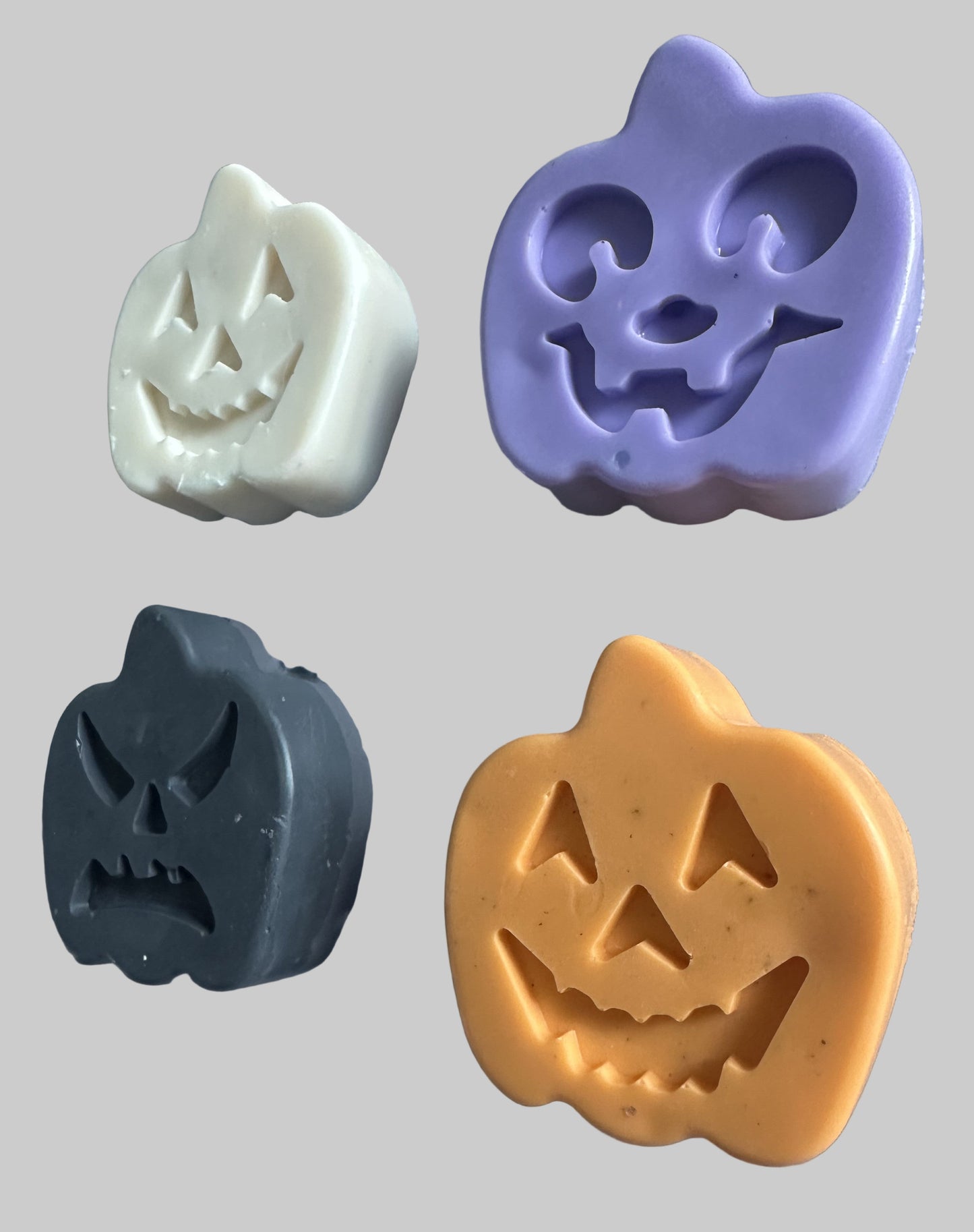 🎃 Pumpkin Patch Mini Soaps – Frightfully Festive Fun! 🧼 Multi Color