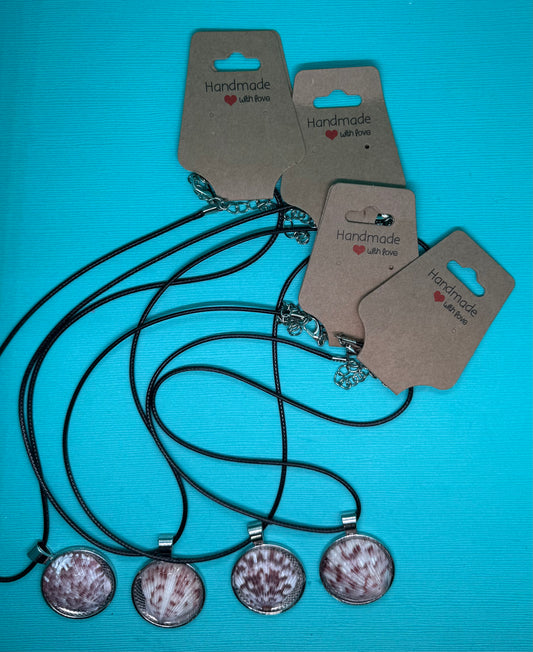 Striped Sanibel Serenity Necklace 🐚 🏝️