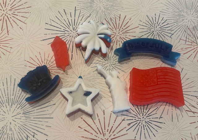 Patriotic theme mini soaps!