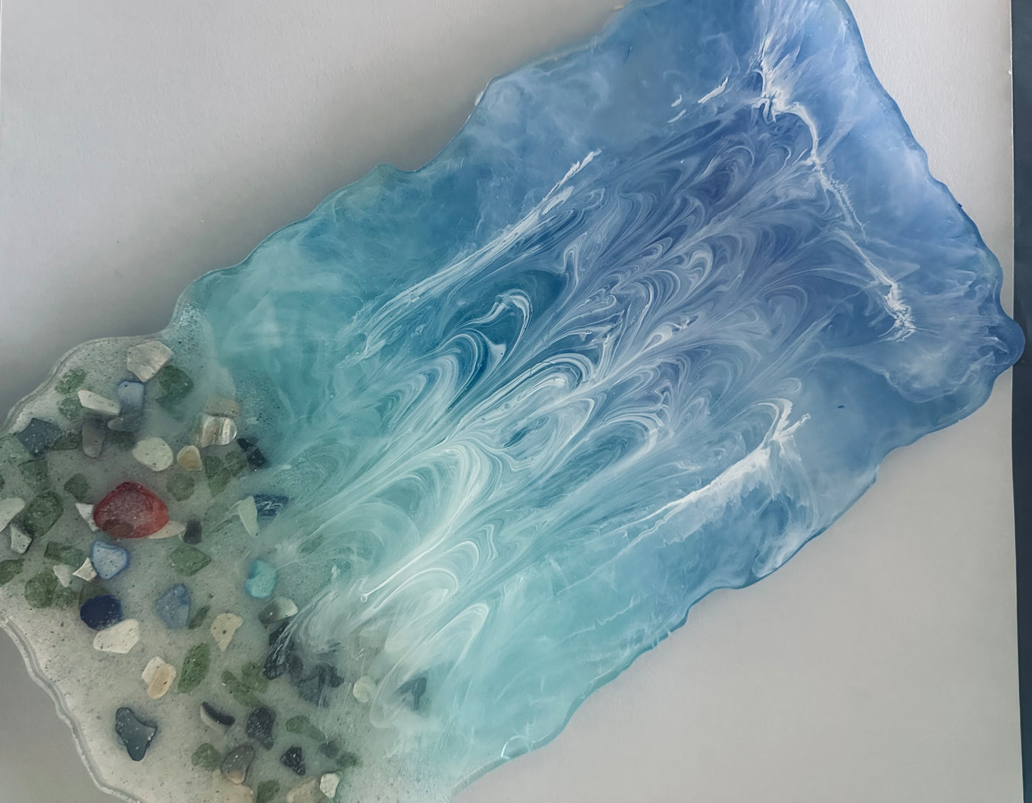 Ocean Breeze Resin Tray