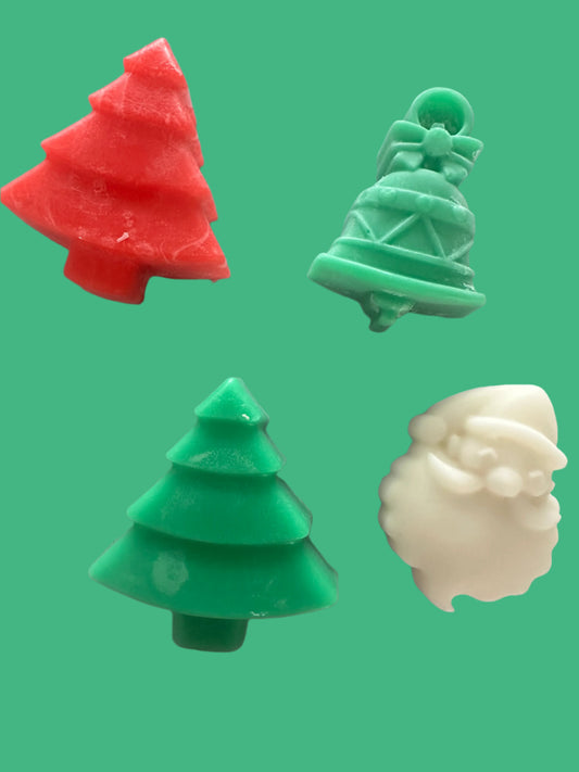 🎄 Holiday Cheer Mini Soap Collection 🎁 Red, Green, White