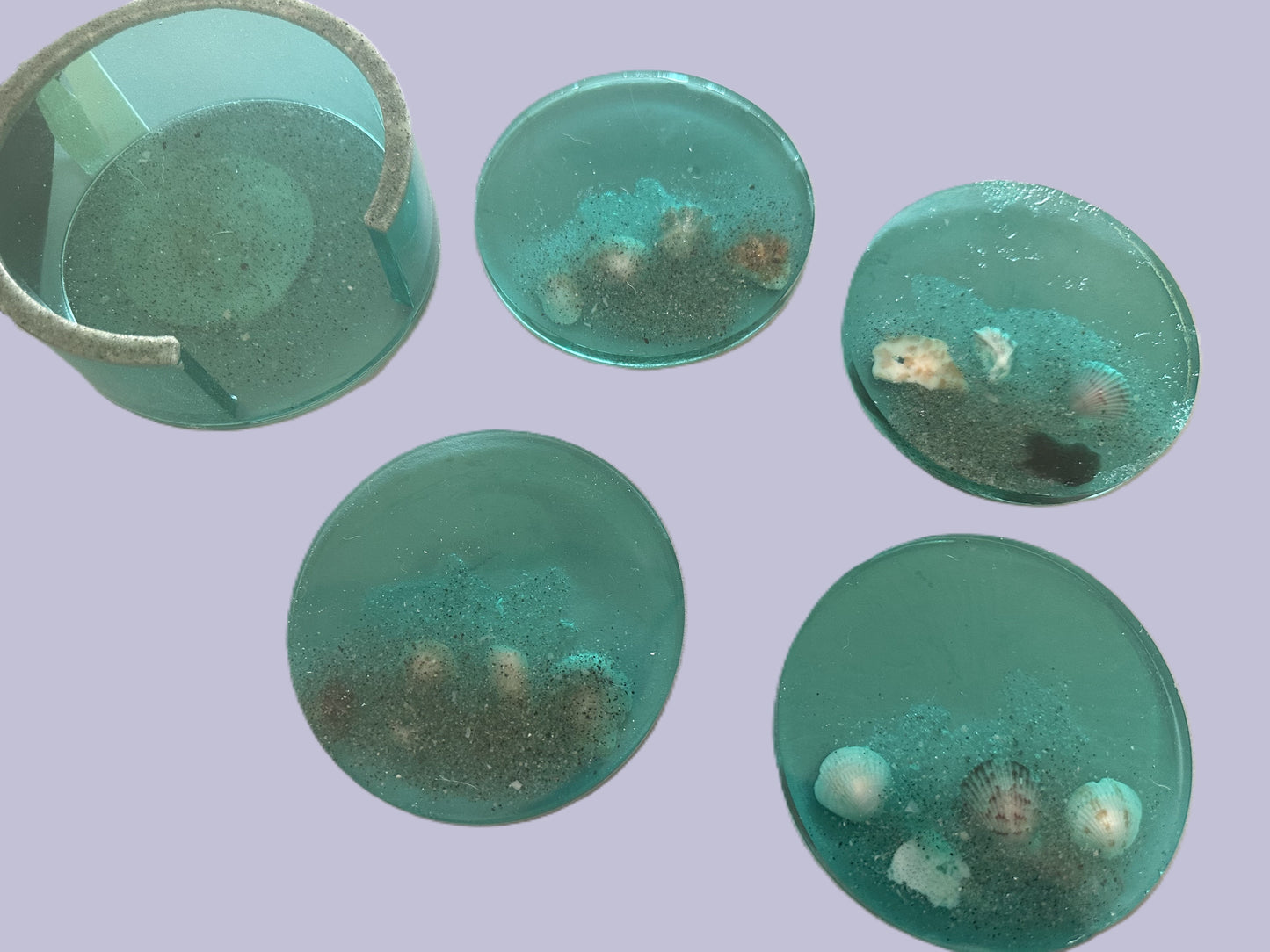 Set of 4 Coastal Coasters