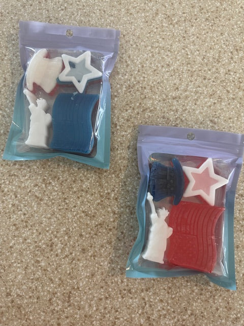 Patriotic theme mini soaps!